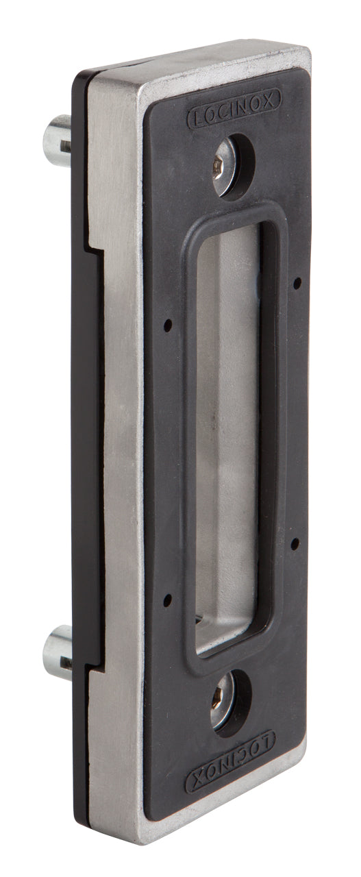 Stainless Steel Keeper for Sliding Gate Lock - Fits minimum 2-1/2" Flat - SSKZ QF - FenceSupplyCo.com