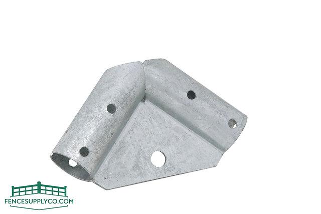 Gate Corner Ell - Pressed Steel - FenceSupplyCo.com