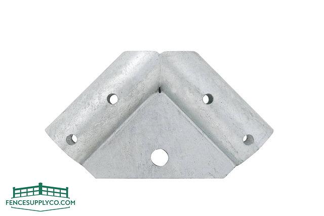 Gate Corner Ell - Pressed Steel - FenceSupplyCo.com