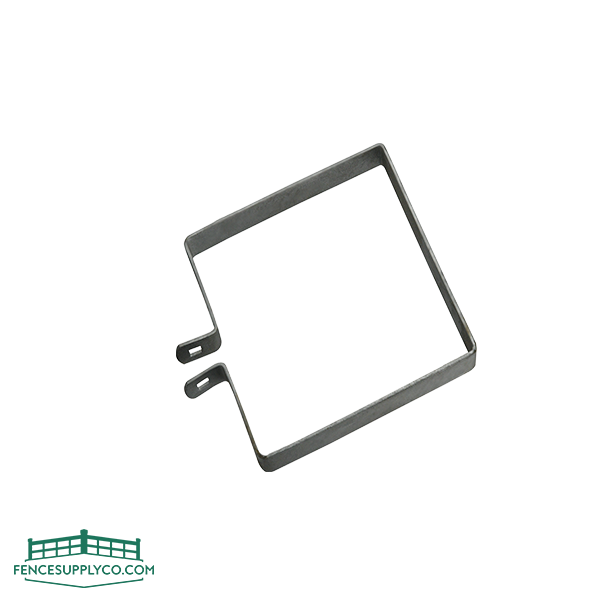 Brace Band Square Galvanized - FenceSupplyCo.com