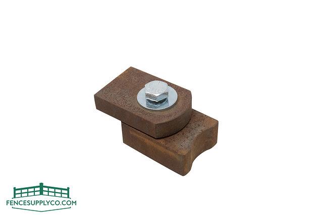 SHUT IT CI3620 Rusted Baby BadAss Hinge - FenceSupplyCo.com