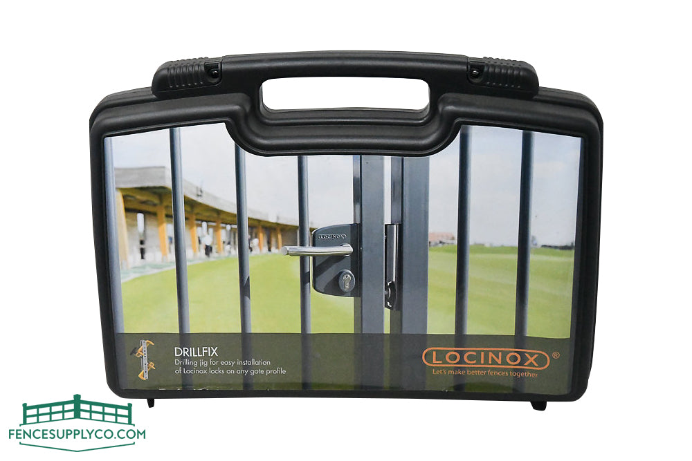 Drill-Fix Tool Case with Drilling Jig For Lock and Keep