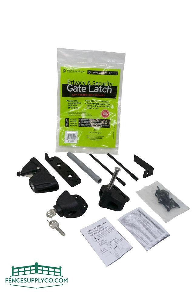 D&D LokkLatch Deluxe Kit LLDAB-K - FenceSupplyCo.com