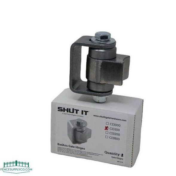 SHUT IT CI3100 Original BadAss Rusted Hinge - FenceSupplyCo.com