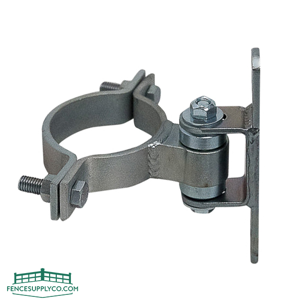 SHUT IT CI2051 4" Round BadAss Bolt-On Hinge - FenceSupplyCo.com