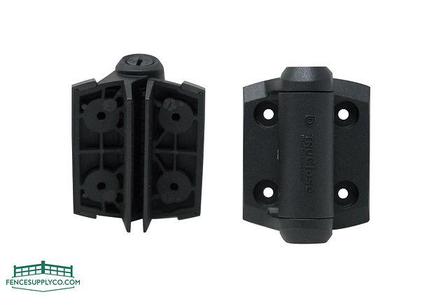 D&D TruClose Hinge with Alignment Legs - TCA1L2S3BT - FenceSupplyCo.com