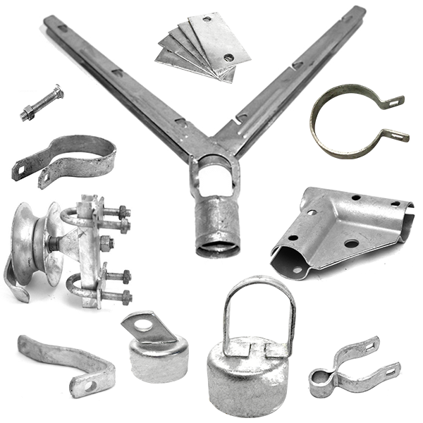 Generic WYZBEN Gate Lockbox Single Hole Weldable Steel 3 1/2" X 4 1/4
