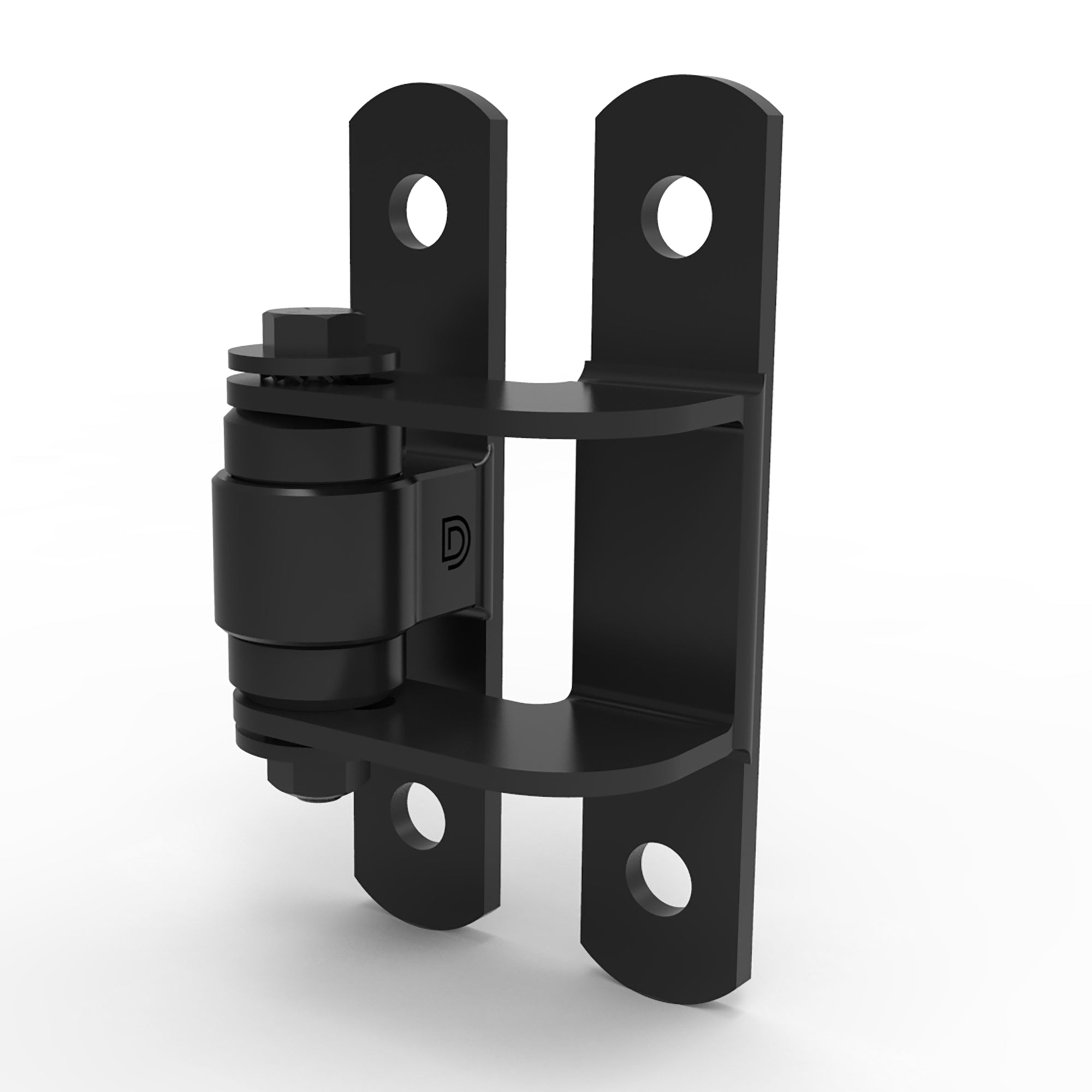 SHUT IT CI3720B Face Mount Powder Coated Bolt-On BadAss Hinge ...