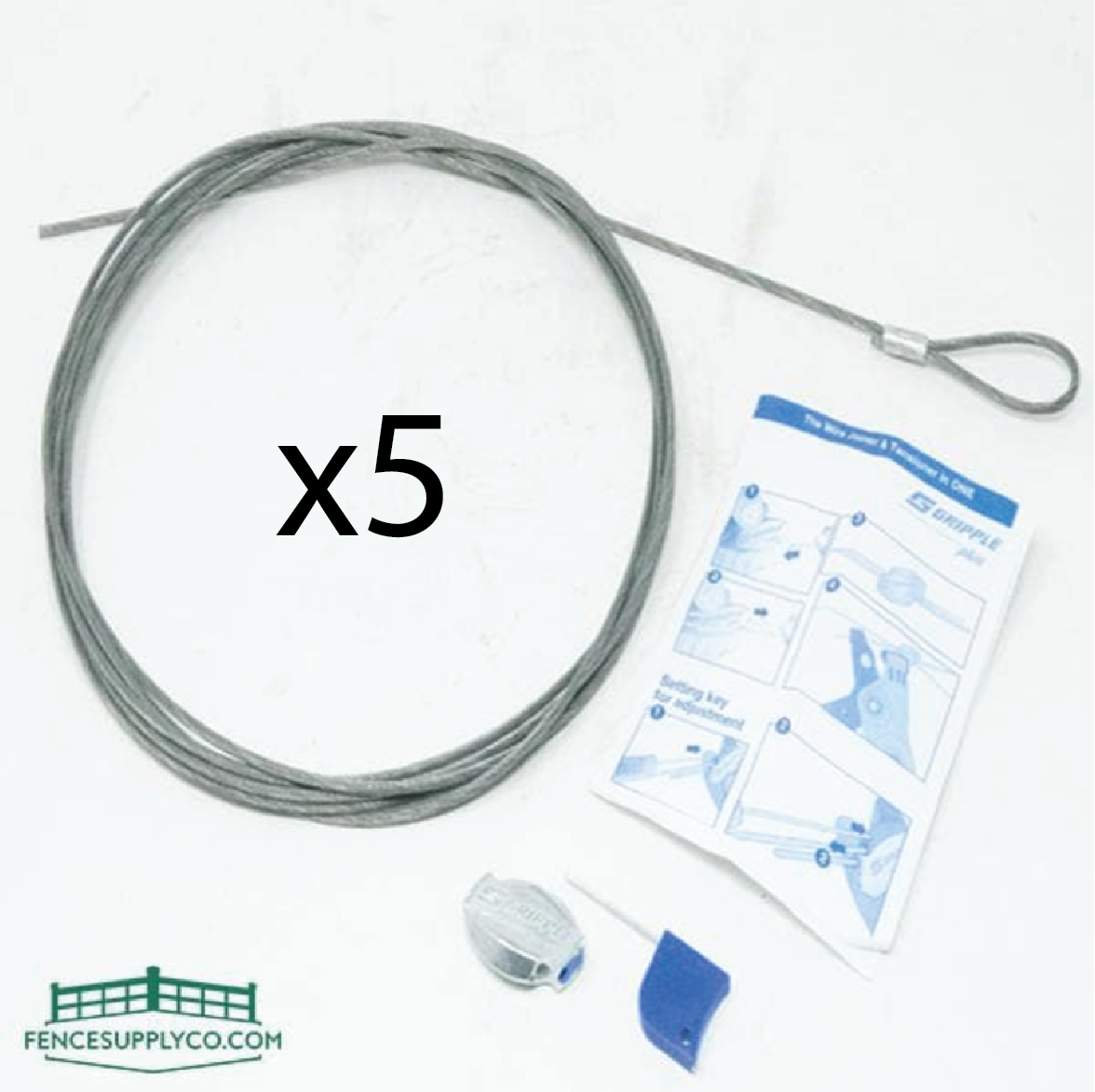 Gripple GPAK-3 (1/8" Cable Diameter)(sold individually) - FenceSupplyCo.com