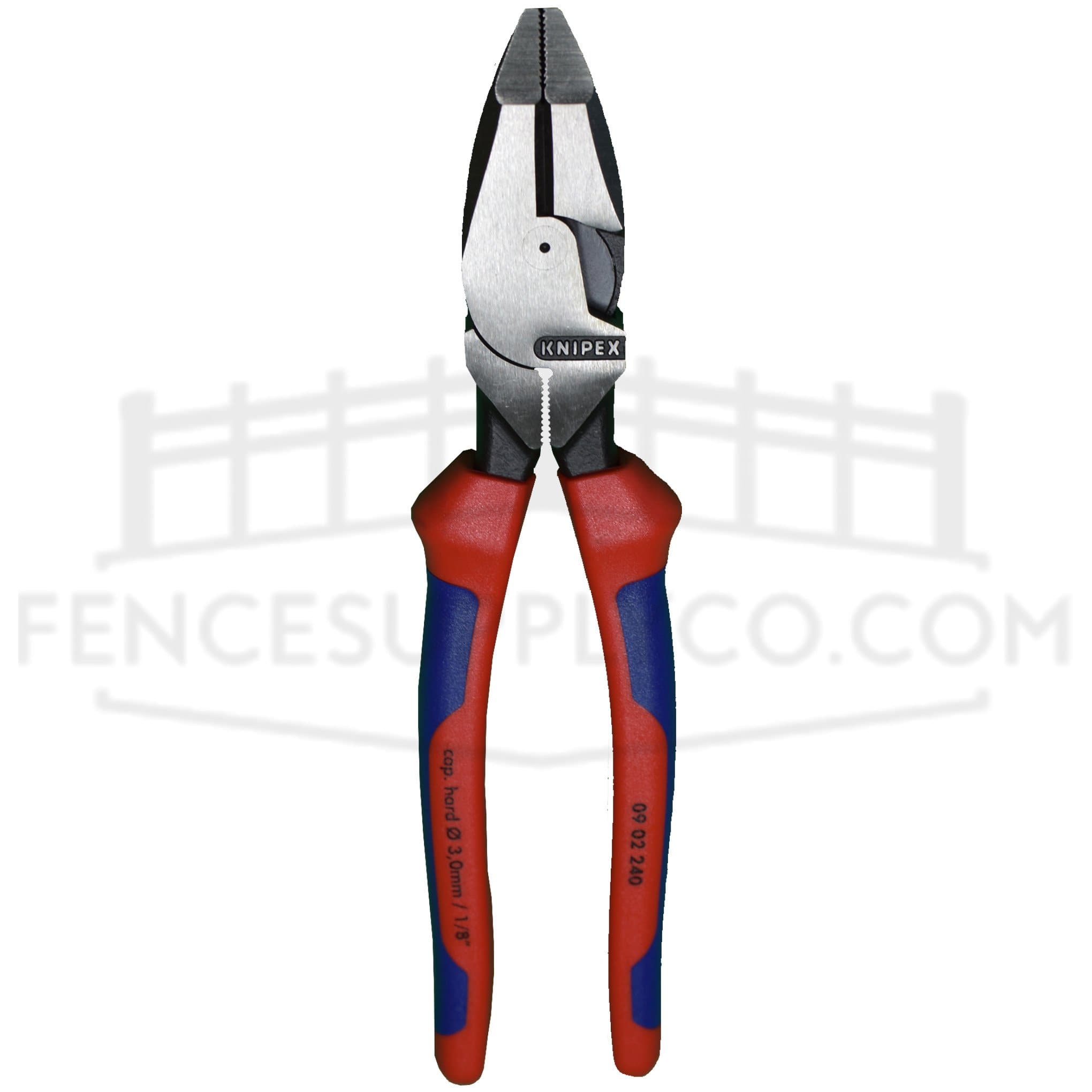 Knipex Lineman's Fencing Plier With MultiGrip 09-02-240 - FenceSupplyCo.com