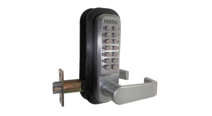 Keyless Entry Lever Lock - Lockey 2835 - FenceSupplyCo.com
