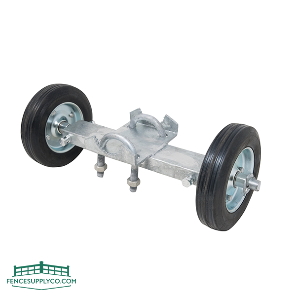 Industrial Double Wheel Carrier 6" - FenceSupplyCo.com