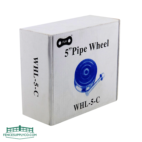 5" Pipe Track Power Wheel - FenceSupplyCo.com
